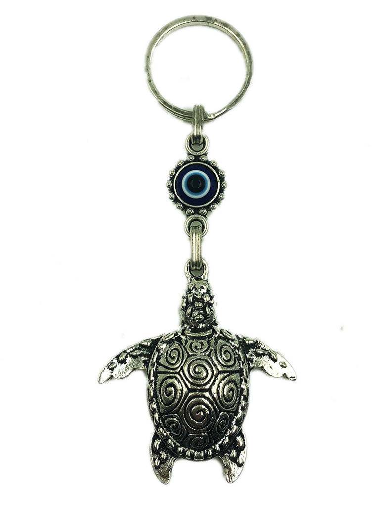 Llavero Tortuga Con Ojo Turco - Protección y Estilo en un Accesorio Único