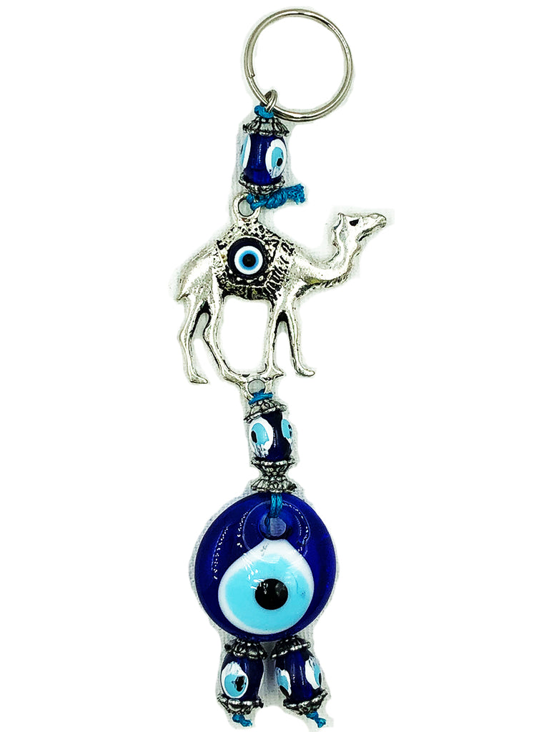 Llavero Camello con Vidrio Ojo Turco - Protección y Estilo en un Accesorio Único
