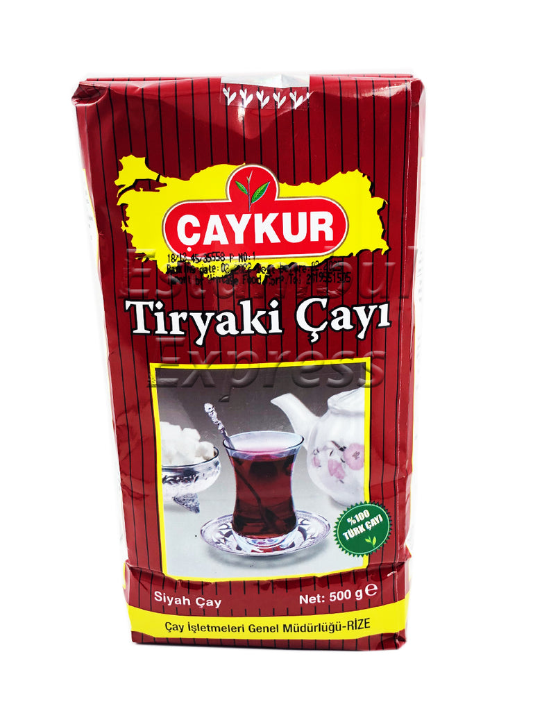 Te Turco Te Negro 500 Gr. Caykur Tiryaki Cayi Color Rojo