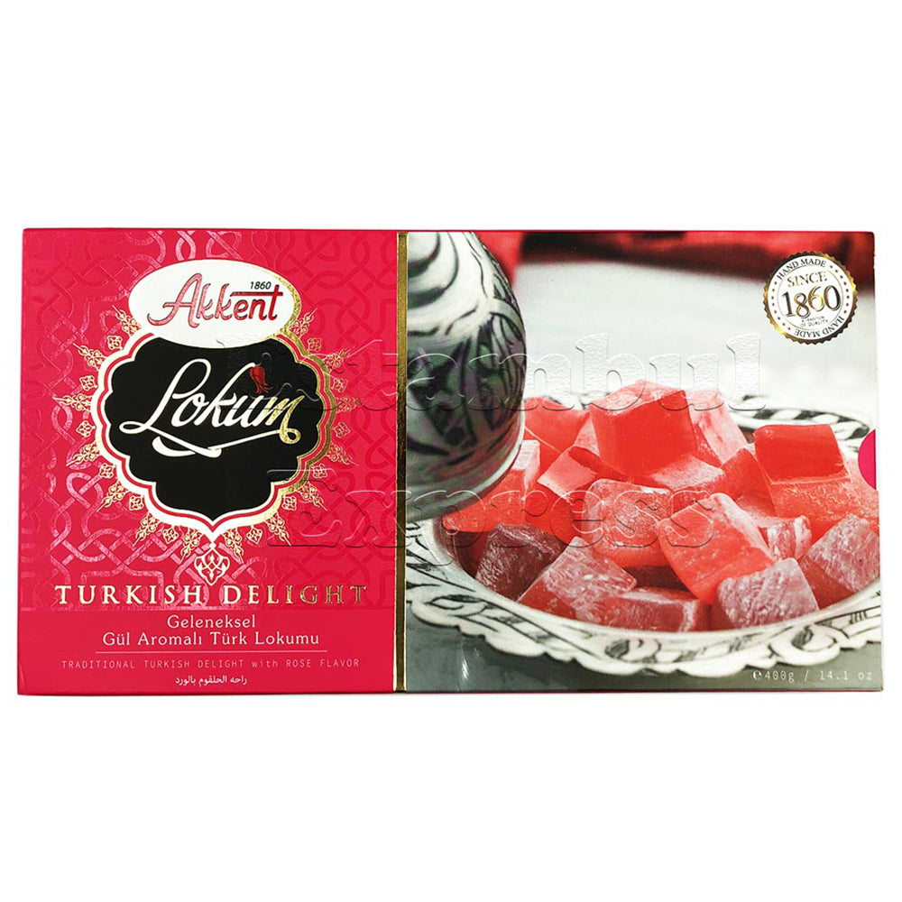 Delicia Turca Lokum Sabor Rosa | Turkish Delight